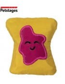 Petstages Tiny Toast Tosser z Kocimiętką, Zabawka Wspomagająca Czyszczenie Zębów