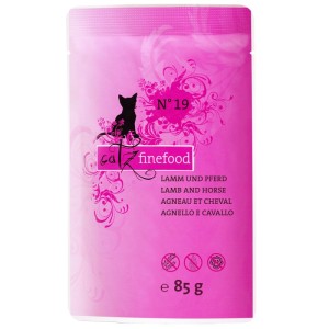 Catz Finefood No.19 Jagnięcina z koniną saszetka 85 g