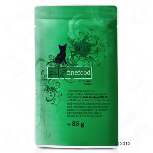 Catz Finefood No.15 Kurczak z bażantem saszetka 85 g