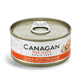 Canagan Cat Tuńczyk z Krewetkami w Sosie Własnym 75 g
