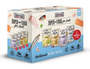 MAC's Cat Multipack Rybny 12 x 100g, NOWA Szata Graficzna, NOWY Skład
