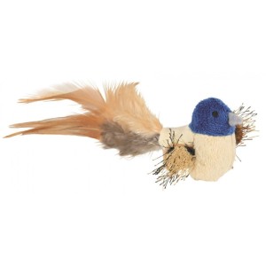 TRIXIE Ptaszek z Piórkami i Kocimiętką 8 cm