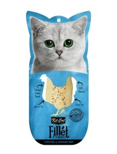Kit Cat Fillet Fresh Kurczak i wędzona ryba 30 g