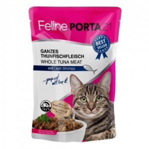 Feline Porta 21 Tuńczyk z krewetkami 100g