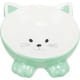 Trixie Miska Ceramiczna Pyszczek Kota Na Nóżkach, 0,15l /średnica 14cm, Mix Kolorów