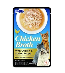 Inaba Rosół z mięsem kurczaka i przegrzebkami 50 g