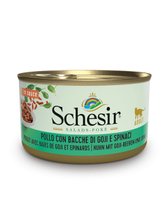 Schesir Salads Poke Kurczak z Jagodami Goji i Szpinakiem 85g