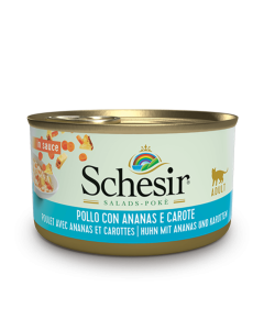 Schesir Salads Poke Kurczak z Ananasem i Marchewką 85g