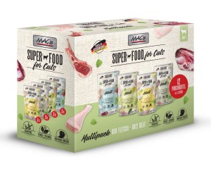 MAC's Cat Multipack Mięsny 12 x 100g, NOWA Szata Graficzna, NOWY Skład!
