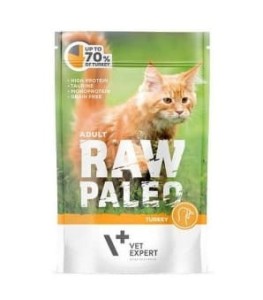 Vet-Expert Raw Paleo Adult - Indyk saszetka 100 g