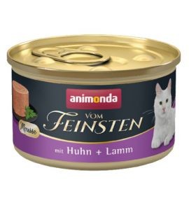 Animonda Vom Feinsten Adult MUS Kurczak i Jagnięcina 85g, NOWOŚĆ! 