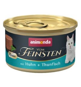 Animonda Vom Feinsten Adult MUS Kurczak i Tuńczyk 85g, NOWOŚĆ!   