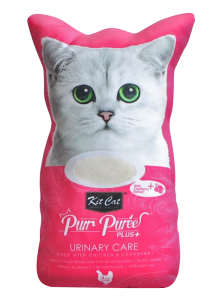 Kit Cat Poduszka Wypełniona Kocimiętką 25x15 cm, różowa