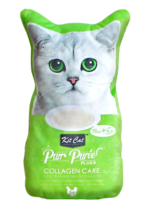 Kit Cat Poduszka Wypełniona Kocimiętką 25x15 cm, zielona