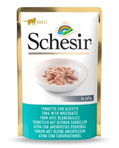 Schesir Tuńczyk i Małe Sardele w Galarecie saszetka 85 g