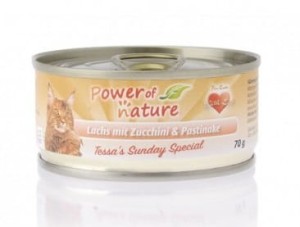 Power of Nature Łosoś z cukinią i pasternakiem 70 g