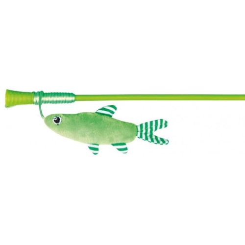 TRIXIE Wędka dla Kota z Rybką, 42 cm
