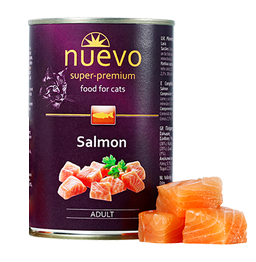 Nuevo Cat Łosoś Dla Dorosłych Kotów 400 g