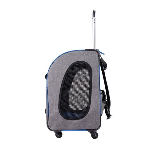 Ibiyaya Liso Transporter 3w1, Transporter, Plecak i Wózek, do 10kg, Szary, NOWY Kolor!