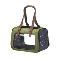 Ibiyaya Portico Mixed Fabric, Transporter i Torba w Jednym, Zielony, do 6 kg, Lekki i Składany, NOWOŚĆ!
