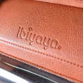 Ibiyaya Portico Mixed Deluxe z Ekoskóry, Transporter i Torba w Jednym, Brązowy, do 6 kg, Lekki i Składany, NOWOŚĆ! 