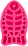Trixie Szczotka do Masażu Silikonowa, 7x11 cm, Kształt Rybki, Różowa