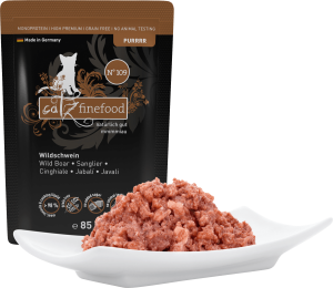 Catz Finefood Purrrr No.109 Dzik saszetka 85 g, NOWA WERSJA!