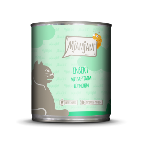MjAMjAM Insekty z soczystym kurczakiem puszka 800g