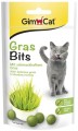 GimCat Grass Bits Przysmaki Tabletki z Trawą i Witaminami 40g, Przysmak I Odkłaczanie! Nowa Szata Graficzna!