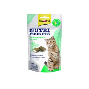 GimCat Nutri Pock Multiwitamina 60g, z Kocimiętką, NOWOŚĆ! 12 Witamin i Tylko 2 kcal!  