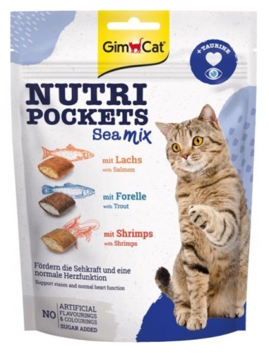 GimCat Nutri Pock Sea Mix 150g, NOWOŚĆ! 