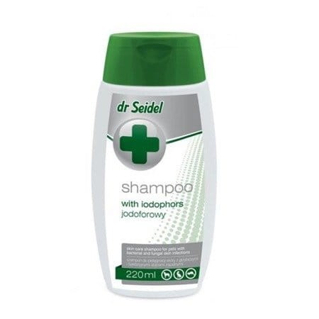 Dr Seidel Szampon jodoforowy 220 ml, Do Stosowania Podczas Leczenia Stanów Zapalanych Skóry