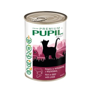 Pupil Premium Bogata w Wołowinę z Wątróbką w Galaretce 415g, Wyprodukowana w Polsce!