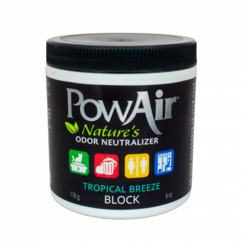 PowAir Block Neutralizator Zapachów w Bloku 170g, Tropical Breeze