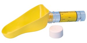 Krusse Uripet Łopatka do Pobierania Moczu - Sterylny Zestaw z Pojemnikiem!