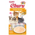 Inaba Churu Creamy Treat Kurczak  4x14g, Kremowy Przysmak!  1 Tubka to TYLKO 6kcal! 
