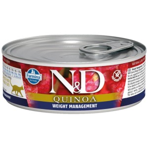 N&D CAT Quinoa Weight Management Kontrola Wagi 80 g 