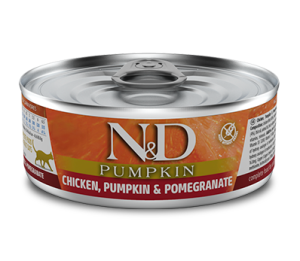 N&D CAT Pumpkin Kurczak, dynia i granat 70 g