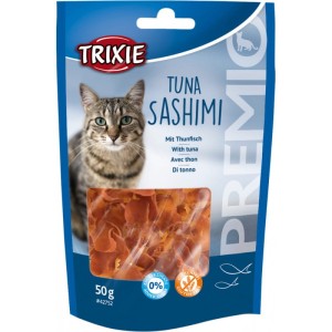 TRIXIE Premio Tuna Sashimi 50g, Miękkie Płatki z Tuńczykiem!