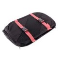 Ibiyaya Transporter Składany Torba na Ramię Flying Pal, Czarny/czerwony, Bardzo Lekki! Do 6 kg!