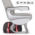 Ibiyaya Transporter Składany Torba na Ramię Flying Pal, Czarny/czerwony, Bardzo Lekki! Do 6 kg!