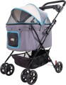Ibiyaya Wózek Easy Pet Buggy, Szary, Składany, Obciążenie do 20 kg!