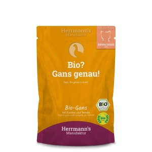 Herrmann's Menu Ekologiczna Gęś z Cukinią i Pomidorami, 100g, NOWOŚĆ!