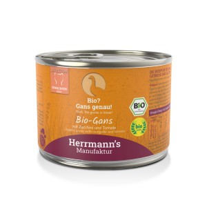 Herrmann's Menu Ekologiczna Gęś z Cukinią i Pomidorami, 200g, NOWOŚĆ! 