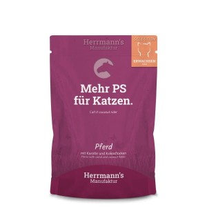 Herrmann's Menu Konina z Marchewką i Płatkami Kokosowymi 100g, NOWOŚĆ! 