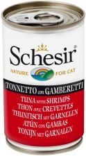 Schesir Tuńczyk i Krewetki w Galarecie 140g 