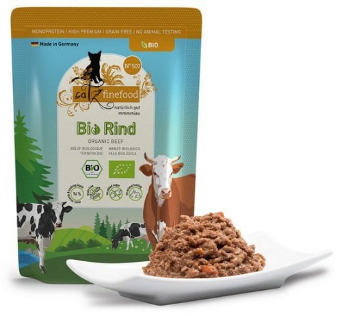 Catz Finefood No. 507 Bio Wołowina 85g NOWA Szata Graficzna!