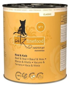 Catz Finefood Classic No. 07 Wołowina i Cielęcina 800g