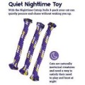 Petstages Nighttime Catnip Rolls, Sznurkowe Rollsy z Kocimiętką! Wspomaganie Czyszczenia Zębów! Idealne do Cichej Nocnej Zabawy! Zestaw 3 sztuk! Nowość! 