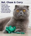 Petstages Toss 'N Dangle Catnip Cat Toy, Żaba z Długimi Nogami!  Kumkanie Aktywowane Dotykiem! Z Kocimiętką! Nowość!